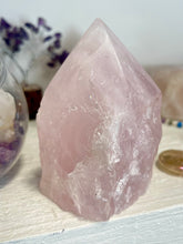 Load image into Gallery viewer, Rose Quartz Polished Point