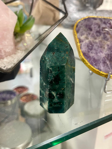 Emerald Crystal Unique Polished Point