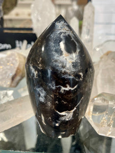 Black Sphalerite Flame