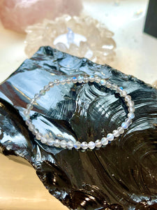 AA Grade Labradorite Faceted Beads Natural Crystal Stone Bracelet