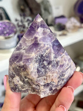 Load image into Gallery viewer, Amethyst Raw Polished Point