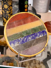 Load image into Gallery viewer, Chakra Crystal Coaster