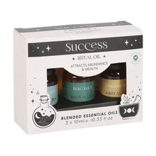 Load image into Gallery viewer, SET OF 3 SUCCESS RITUAL BLENDED ESSENTIAL OILS