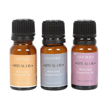 Load image into Gallery viewer, SET OF 3 STRESS LESS RITUAL BLENDED ESSENTIAL OILS