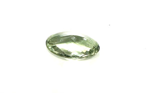 New! AAA Grade Natural Polished Green Amethyst Crystal Oval Cut Gemstone 84.12 ct Inc Gift Box