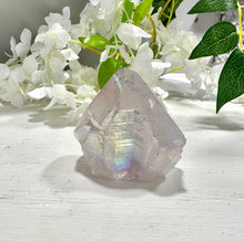 Load image into Gallery viewer, New! Angel Aura Quartz Natural &amp; Unique Piece Master Healer Polished Point Piece 1