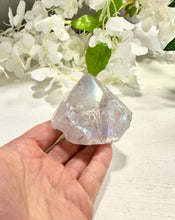 Load image into Gallery viewer, New! Angel Aura Quartz Natural &amp; Unique Piece Master Healer Polished Point Piece 1