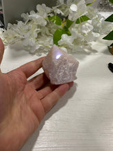 Load image into Gallery viewer, New! Rose Angel Aura Quartz Natural &amp; Unique Piece Master Healer Polished Point Piece 4