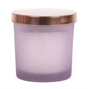 AMETHYST ABUNDANCE FRENCH LAVENDER CRYSTAL CHIP CANDLE