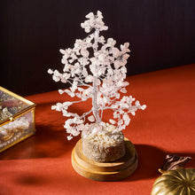 Load image into Gallery viewer, Rose Quartz Crystal Gemstone Tree