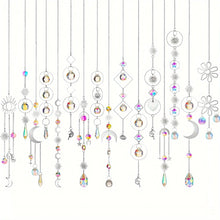 Load image into Gallery viewer, New! Silver Crystal Sun Catcher - Various Designs