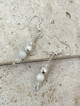 Load image into Gallery viewer, &#39;Handmade By Michelle&#39; Natural Moonstone Crystals Earring Set