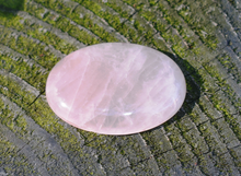 Load image into Gallery viewer, Rose Quartz Crystal Cabochon Worry Stone