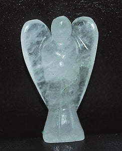 Clear Quartz Hand Carved Crystal Angel - Krystal Gifts UK
