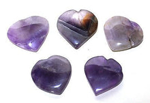 Load image into Gallery viewer, Amethyst Crystal Heart Palm Stone - Krystal Gifts UK