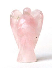 Load image into Gallery viewer, Rose Quartz Pocket Guardian Crystal Angel (2 cm) - Krystal Gifts UK