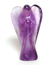 Load image into Gallery viewer, Amethyst Hand Carved Crystal Angel - Krystal Gifts UK