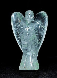 Clear Quartz Hand Carved Crystal Angel - Krystal Gifts UK
