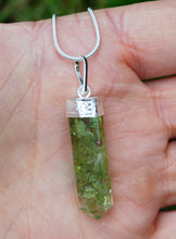 Load image into Gallery viewer, Peridot Crystal Orgone Pendant