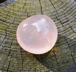 Rose Quartz Crystal Pebble