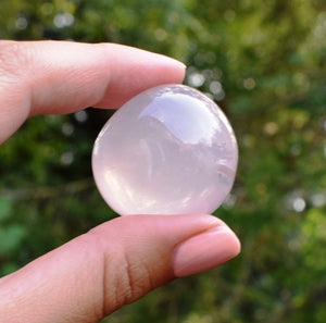 Rose Quartz Crystal Pebble