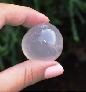 Rose Quartz Crystal Pebble