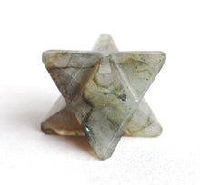 Load image into Gallery viewer, Labradorite Hand Cut Merkaba Star - Krystal Gifts UK