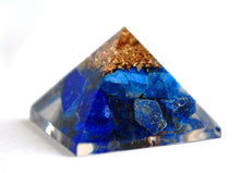 Load image into Gallery viewer, Lapis Lazuli Crystal Orgone Pyramid - Krystal Gifts UK