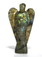 Load image into Gallery viewer, Hand Carved Labradorite Crystal Angel - Krystal Gifts UK