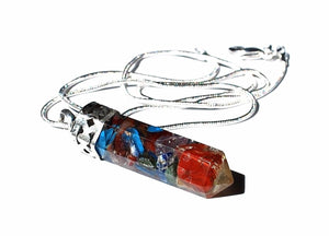 Chakra Crystal Orgone Pendant