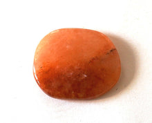 Load image into Gallery viewer, Orange Jade Crystal Palm Stone
