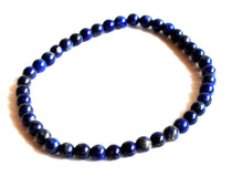 Load image into Gallery viewer, Lapis Lazuli Natural Crystal Stone Beaded Bracelet