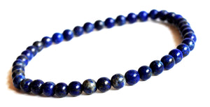 Lapis Lazuli Natural Crystal Stone Beaded Bracelet