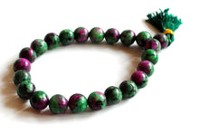 Load image into Gallery viewer, Ruby &amp; Fuschite Crystal Beaded Power Bracelet |Reiju