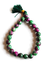 Load image into Gallery viewer, Ruby &amp; Fuschite Crystal Beaded Power Bracelet |Reiju