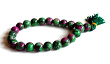 Load image into Gallery viewer, Ruby &amp; Fuschite Crystal Beaded Power Bracelet |Reiju