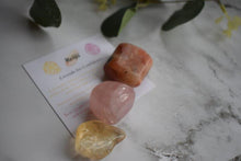 Load image into Gallery viewer, &quot;Crystals For Confidence&quot; Tumble Stone Set Reiki Charged