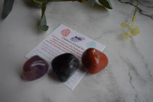 "Crystals For Children" Tumble Stone Set Reiki Charged