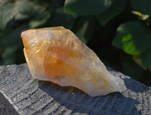 Citrine Crystal Stone Polished Point Raw Chunk Piece