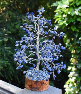 Lapis Lazuli Crystal Gemstone Tree