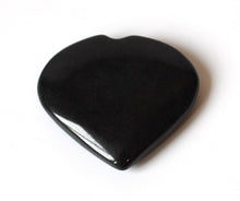 Load image into Gallery viewer, Black Obsidian Crystal Stone Heart Gift Wrapped - Krystal Gifts UK