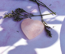Load image into Gallery viewer, Rose Quartz Crystal Heart