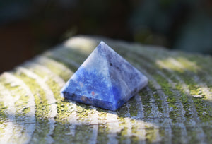 Sodalite Crystal Gemstone Pyramid