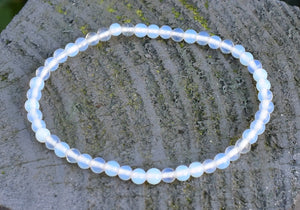 Opalite Crystal Beaded Bracelet