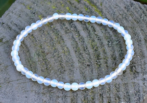 Opalite Crystal Beaded Bracelet