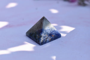 Sodalite Crystal Gemstone Pyramid