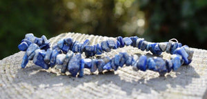 Lapis Lazuli Chip Bracelet