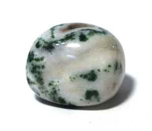 Moss Agate Natural Polished Crystal Tumble Stone
