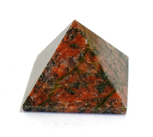 Unakite Crystal Pyramid