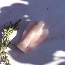 Load image into Gallery viewer, Rose Quartz Crystal Angel